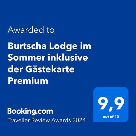 Burtscha Lodge Buerserberg Luaran gambar